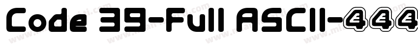 Code 39-Full ASCII字体转换